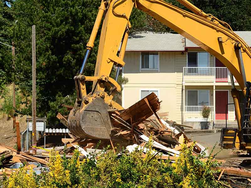 Remise en état de chantier